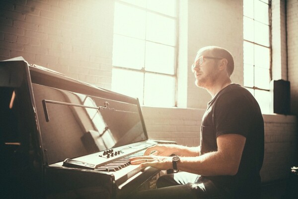Man playing the piano